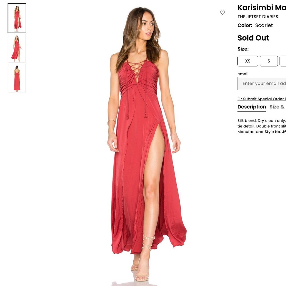 The Jet Set Diaries Karisimbi Dress